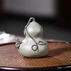 Handmade Frog Tea Pet Purple Sand Tea Play Figurine Teaware Tea Statue  Micro Landscapes