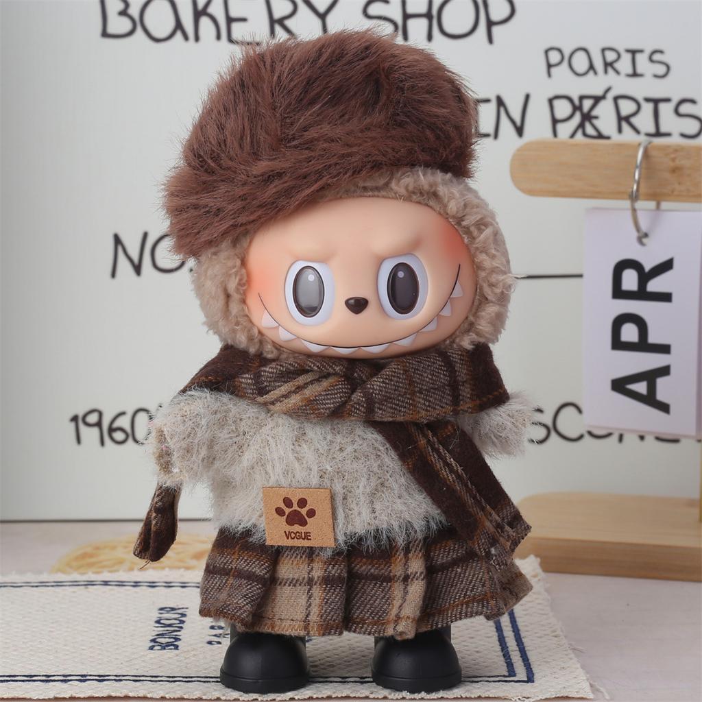 Labubu Baby Clothing Is Compatible with First, Second, and Third Generation 17cm Labubu Dolls