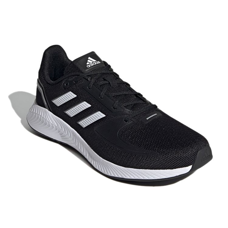 Adidas Run Falcon 2.0 Black White Men Sneakers Core-Black Cloud-White Grey-Six FY5943