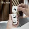Mr. Nanshan Hand-Painted Panda Ceramic Gongfu Tea Set
