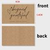 30-Pack Kraft Thank You Greeting Cards - Blank Decorative Gift Cards