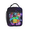 Insulated Lunch Bags Geometry Dash Product  Lunch Food Box Fashion Cooler Thermal Bento Box For Picnic