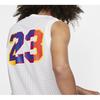 Jordan Rainbow Big Logo Basketball Jersey Sleeveless Vest Men Tops White AV0047-100