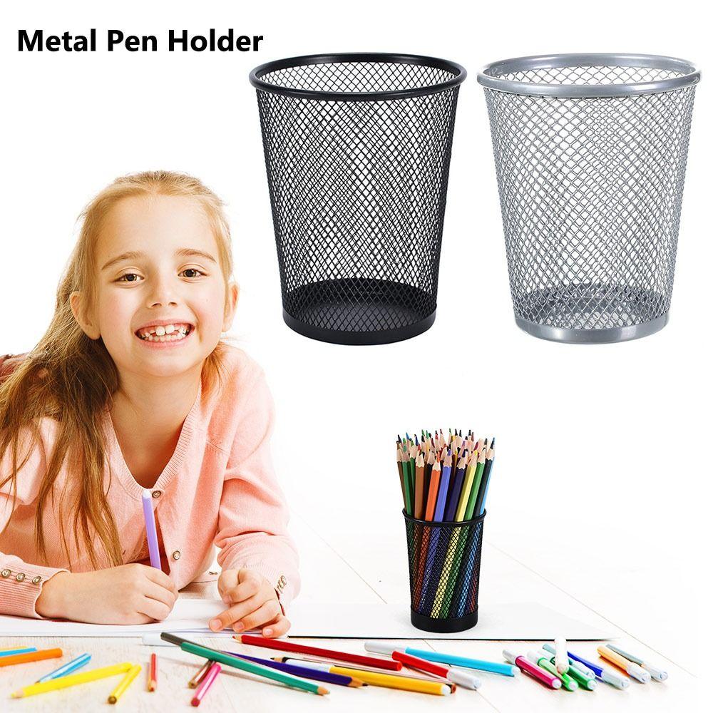 Mesh Pen Container Conical Desktop Storage Box Multifunctional Stationery Organizer  Gift