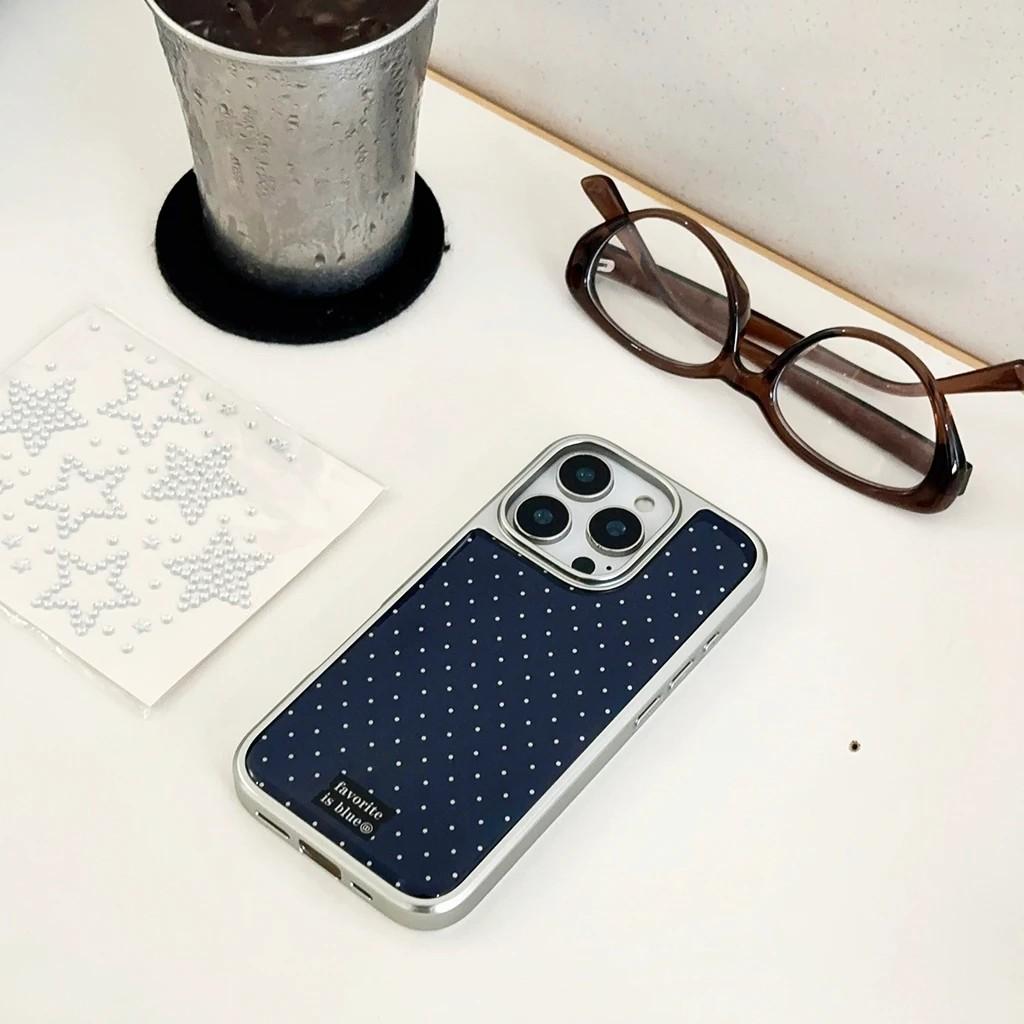 Luxury Clmj Polka Dot Star Phone Case for iPhone 17 16e 16 15 14 13 12 11 Air Pro Max X XR XSMAX 8 7 Plus Swag print Back Cover