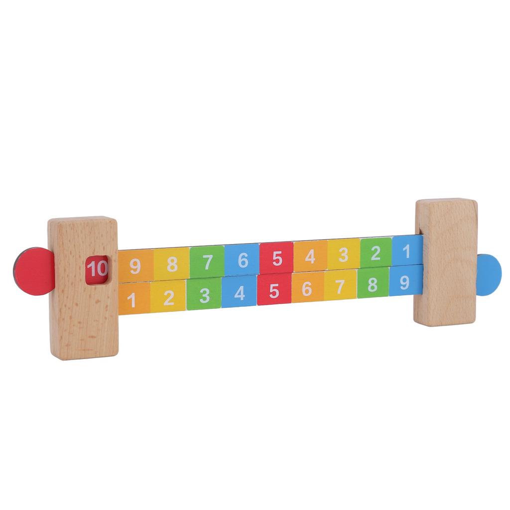 Digital Numbers Decomposition Ruler Colorful Beautiful Practical Portable Early Education Teaching