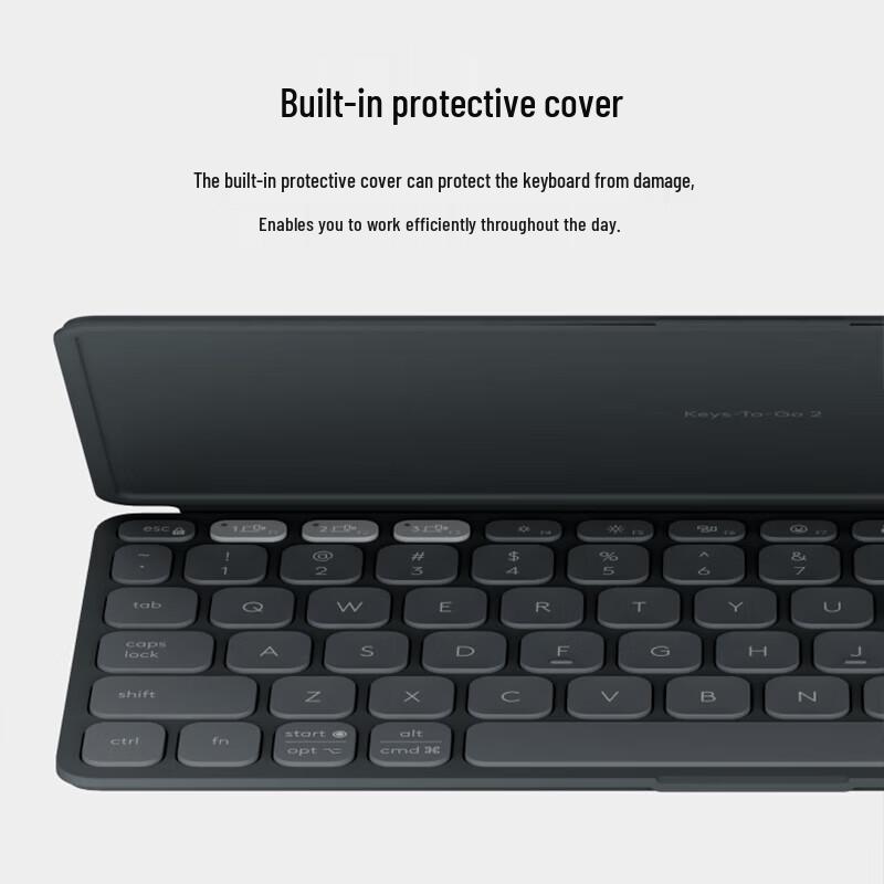 Logitech Keys-To-Go 2 Wireless Bluetooth Portable Keyboard