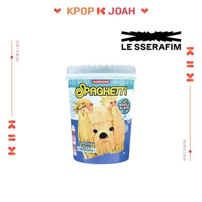 (STRESS BALL Ver.) LE SSERAFIM [SPAGHETTI] 1st SINGLE ALBUM