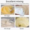 Compact Electric Egg Beater for Whisking, Cream Stirring, and Dough Mixing
