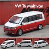 1/64 VW T6 Multivan Zliatinový Miniautový Model Kovový Tlakovo Liaty Model Auta v Meradle Statická Zbierka Detská Hračka Auto Vozidlá Darček