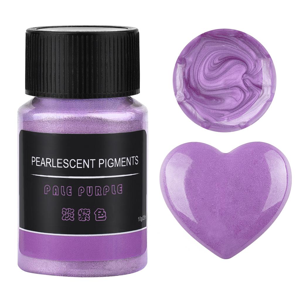 24 Farben Perlmuttpulver Kerzenfarbe Seifenpigment Für Kerzenherstellung Epoxidharz Pigment DIY Farbstoff Pigment Perlenpulver