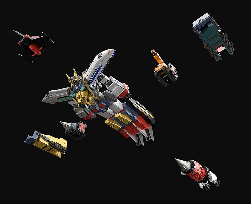 Brave Express Might Gaine THE Combined Might Kaiser Non-Scale Plastic Painted Movable Figure