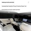 AITO M7/M8/M9 Privacy Sunshade Curtains: Microfiber Velvet, Sun Protection, Heat Insulation, for Car Windows