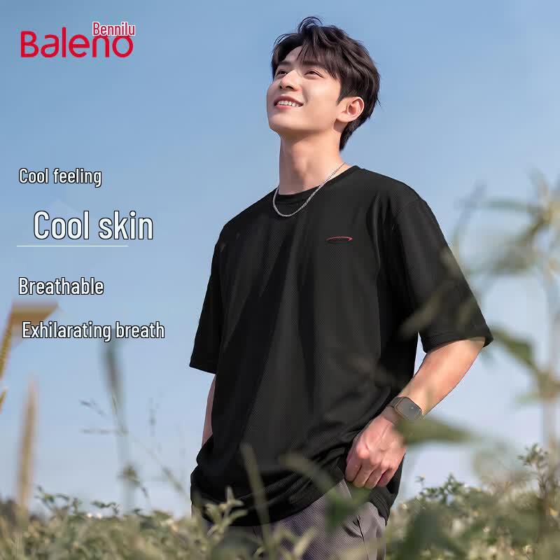 Baleno Men s Mesh Breathable Short Sleeve T-shirt XL