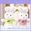 Plush Bunny Keychain With Soft Short Hair For Girls Gift And Bag Decoration