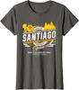 Camino De Santiago Spagna Pellegrino Buen Camino T-shirt Unisex Manica Corta Casual Cotone Girocollo T-shirt Estiva