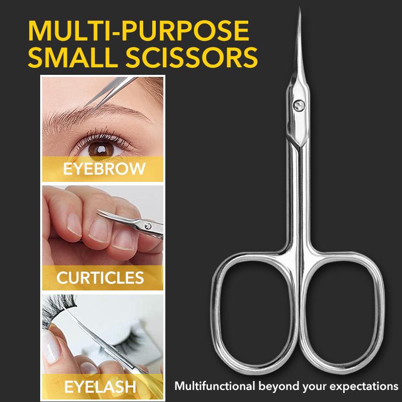 Maniküre-Schere, Nagelhautschneider, gebogene Spitze, Nagel- und Pediküre-Werkzeug, professioneller Edelstahl-Entferner abgestorbener Haut