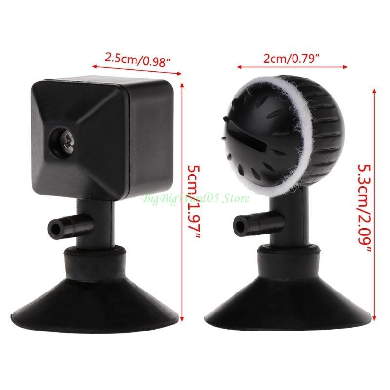 24TE Aquarium Aerator Oxygen Atomizer Bubbler Adjustable Diffuser Mini Size
