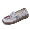 Shoes women's versatile new spring ethnic style embroidered shoes cloth shoes women's Hanfu shoes mother casual shoes