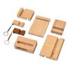 Universal Solid Wood Cell Phone Racks Simple Desk Stand Holder for Mobile Phone Tablet PC E-reader Portable Mobile Phone Holder