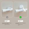 No Drilling Curtain Hangers Brackets Hooks New Hanger  Curtain Rod