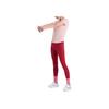 SAUCONY Solid Color Casual Tight Sports Long Pants Women Bottoms Red SC1229002-2