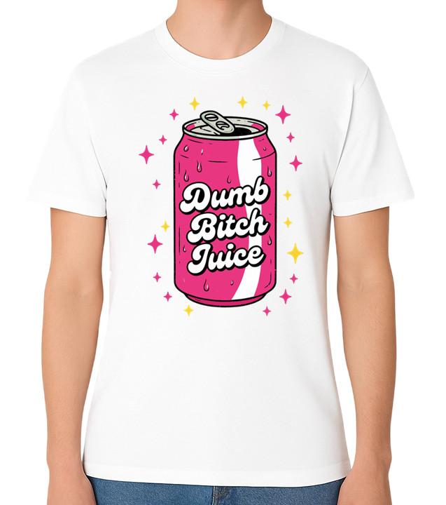 

Dumb Bitch Juice Funny Adult Humour Soda Can Graphic Unisex T-Shirt 5XL різнокольоровий