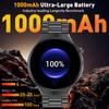 2026 New Military 1000mAh Battery Men's Smart Watch For Men Health Monitoring Bluetooth Call 100+ Sports Mode Flashlight Sport Fitness Smartwatch