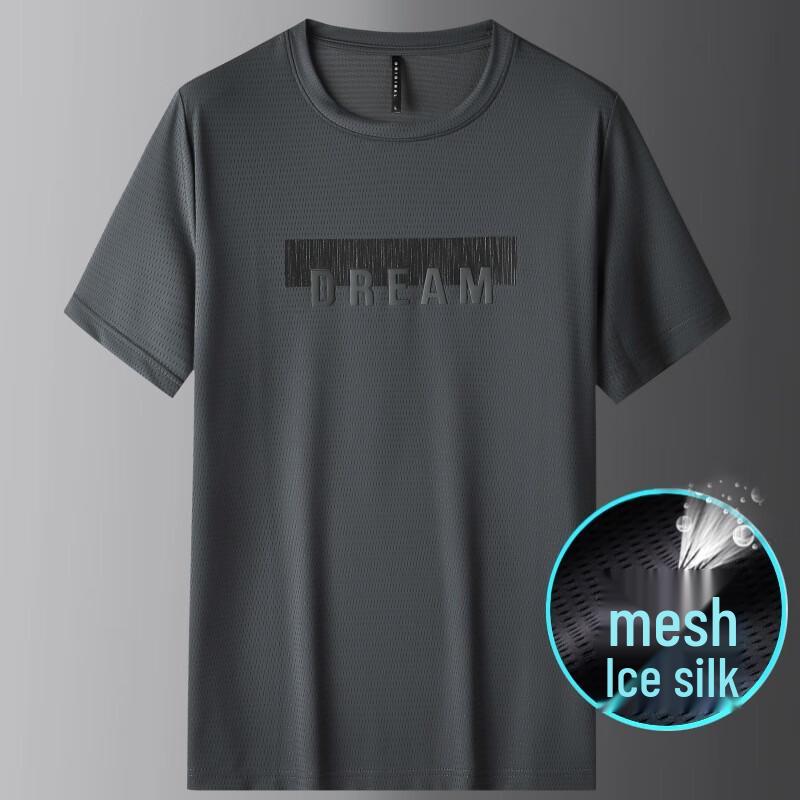 

OEING Men s Loose Fit Quick Dry Sports T-Shirt L