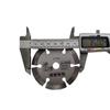 3-inch Mini Angle Grinder Blade, 10mm Diamond Cutting Disc for Tile, Metal, Wood, and Stainless Steel.