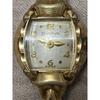 Used [Rare Working] Bulova Mechanical Watch Gold/Silver With Wearing Photos