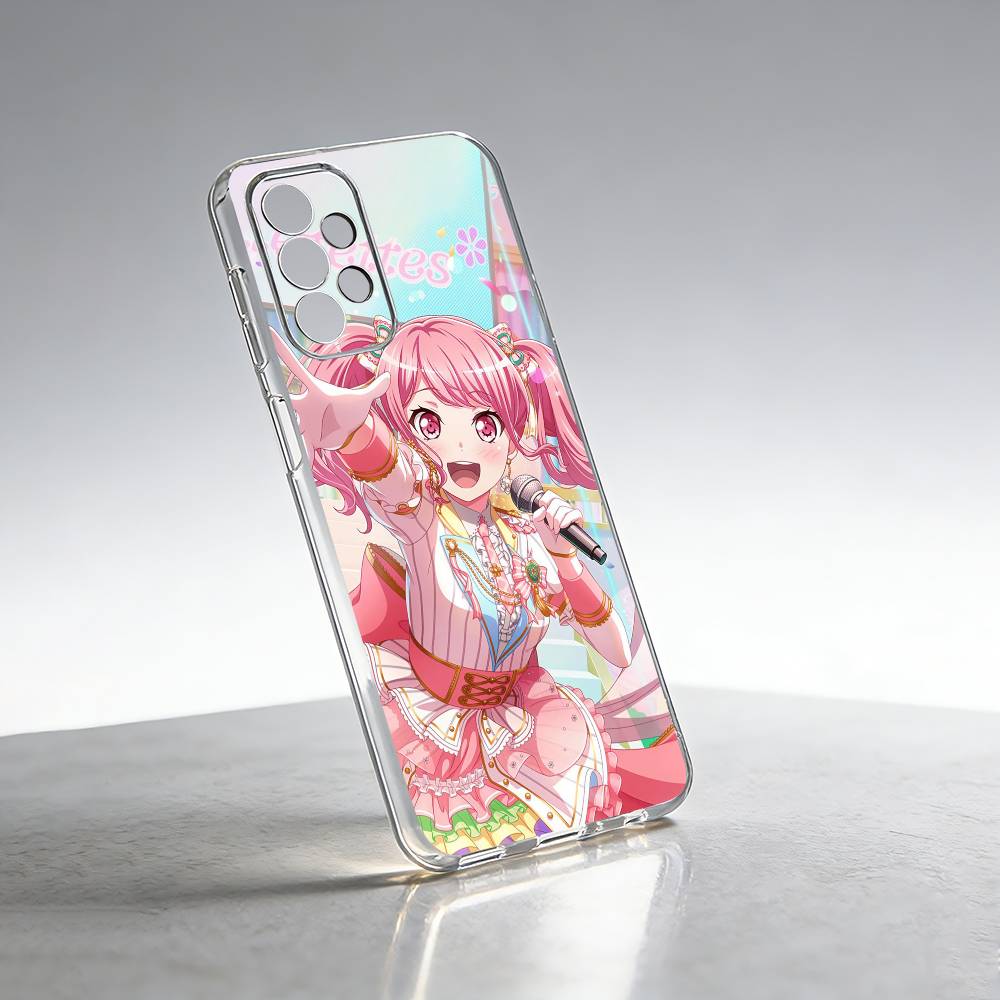 Anime Nijigasaki Phone Case For Samsung S25,S24,S21,S22,S23,S30,Ultra,S20,Plus,Fe Transparent Cover