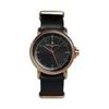 [Salvatore Mara] Watch Men's Women's Leather Strap Leather Watch Brand Popular Simple SM22104-PGBK