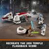 LEGO Star Wars BARC Speeder Útěk Hračka Mandalorian Stavebnice pro děti 4. květen je s tebou Dekorace Kellanbek a Grogu Hračky Star Wars
