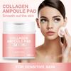 Płatki z Ampułką Kolagenową - Ujędrnianie Skóry & Przywracanie Elastyczności, Złuszczający & Oczyszczający Peelingujący Pad Na dzień i noc