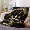 Supernatural Men Dark Clouds Mountain Four Seasons Blanket Customized With Your Name Lightweight And Warm Perfect Gift For Home Office Camping Sofa
