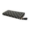 Valentino Studded Zipper Wallet Women Wallet Black NW2P0P00-NAP-0NO