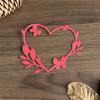 Heart Wreath Die Cut For Scrapbooking Card Making Photo Album Decorative Embossing Paper Die Carbon Steel Cutting Die