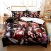 Overwatch Duvet Cover + 2 Pillowcases, Popular Game Print Bedding Set Soft Fabric for Gamers Bedroom Decor & Gift