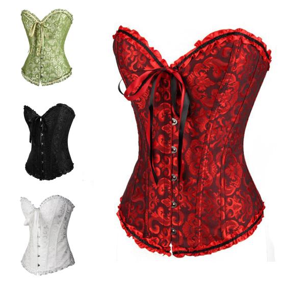 Waist Cincher Renaissance Lace Royal Style Slim Women Bustier for Dating
