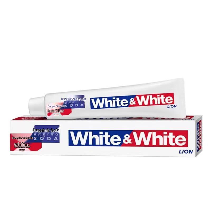 Lion Baking Soda Whitening Toothpaste, Grapefruit Flavor