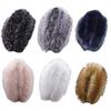 Women's Furry Plush Collar Trim for Hood Replacement Shawl Large Scarf Wrap Stoles Winter Neck Warmer Coat Accessory