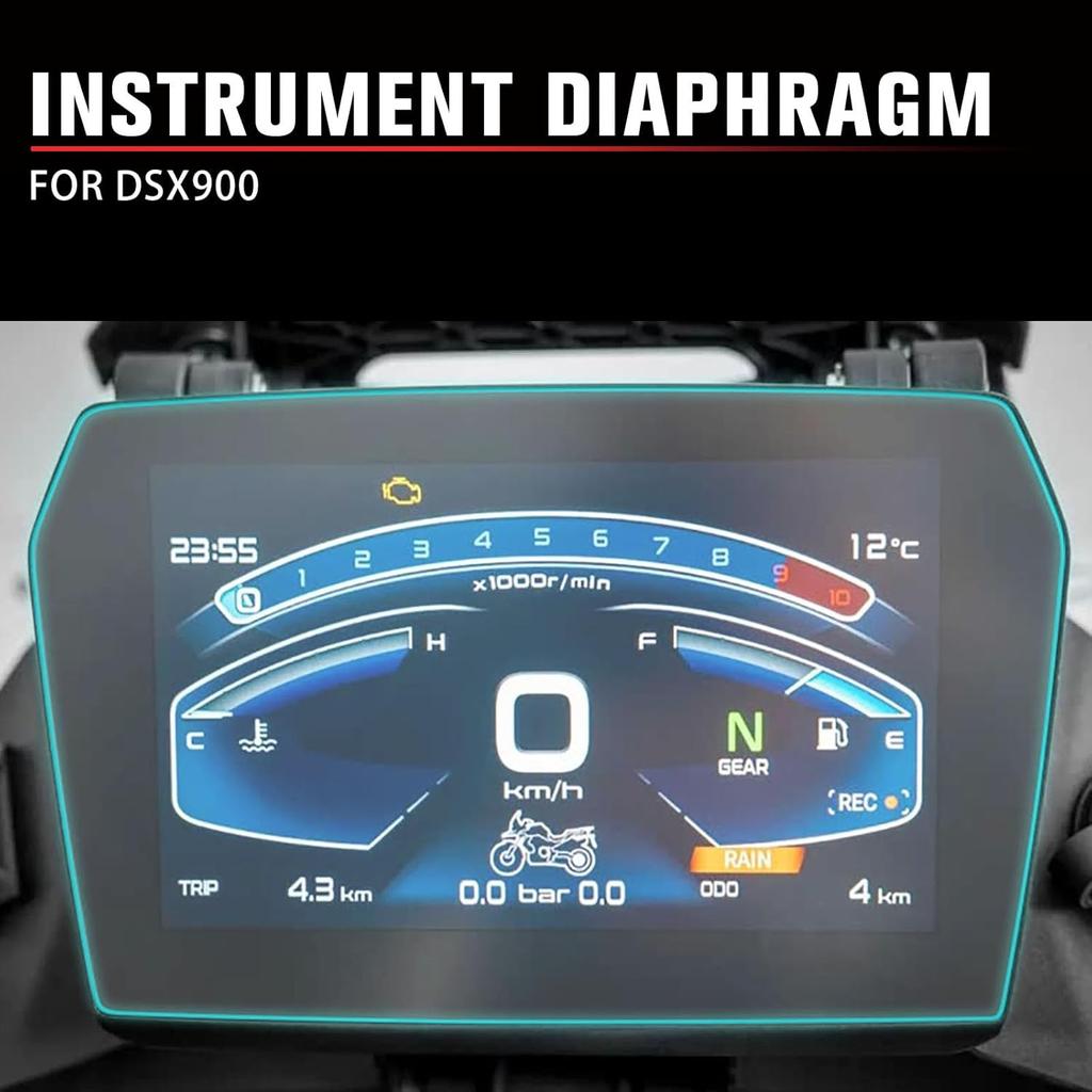 Instrument Film Dashboard Screen Protector Replacement for Loncin Voge Valico DSX900 DS900X 900DSX 900 DSX 2024 Cluster Display Screen Protective