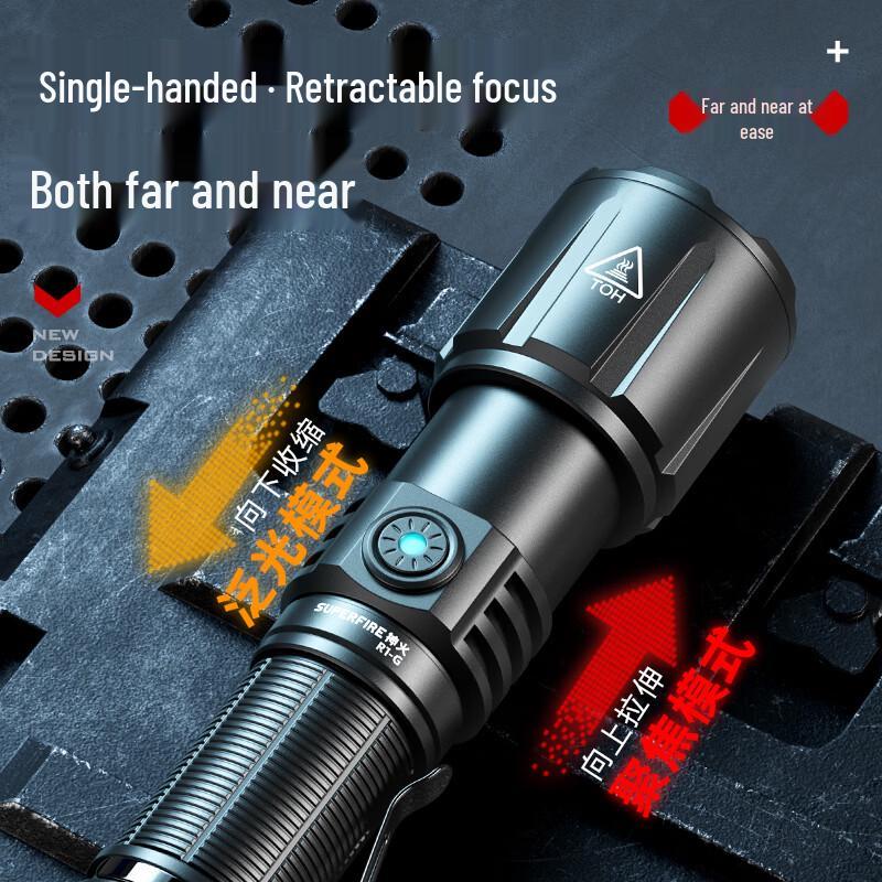 SupFire R1-G 2500 Lumen Tactical LED Flashlight