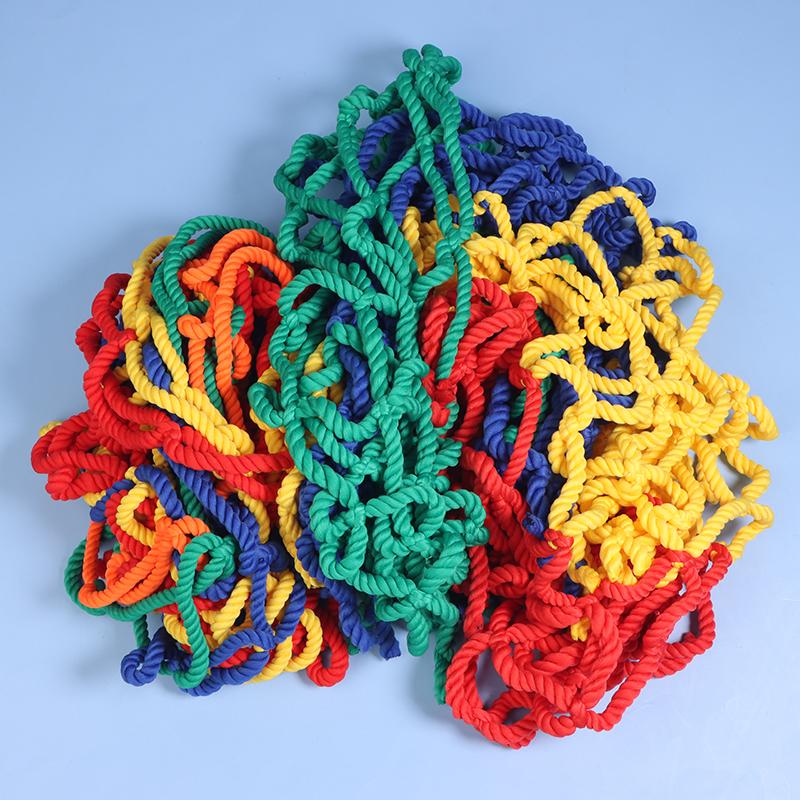 Kleurrijk Kinderveiligheidsnet Valnet Trappen Huis Balkon Leuning Kinderen Huisdier Veiligheidshek Net Nylon Touw Raster Beschermnet