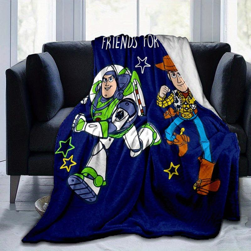 

1pc Toy Story Printing Blanket - Soft, All-Season Throw for Living Room, Bedroom,Personalized Gift with Adorable Cartoon Design 80cmx120cm(31inx47in)