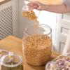 ZISIZ Plastic Food Storage Jar