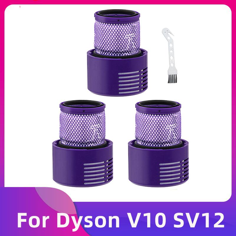 Replacement V10 Filters for Dyson V10 Cyclone Series, V10 Absolute, V10 Animal, V10 Total Clean, SV12, Replace Part No. 969082-0
