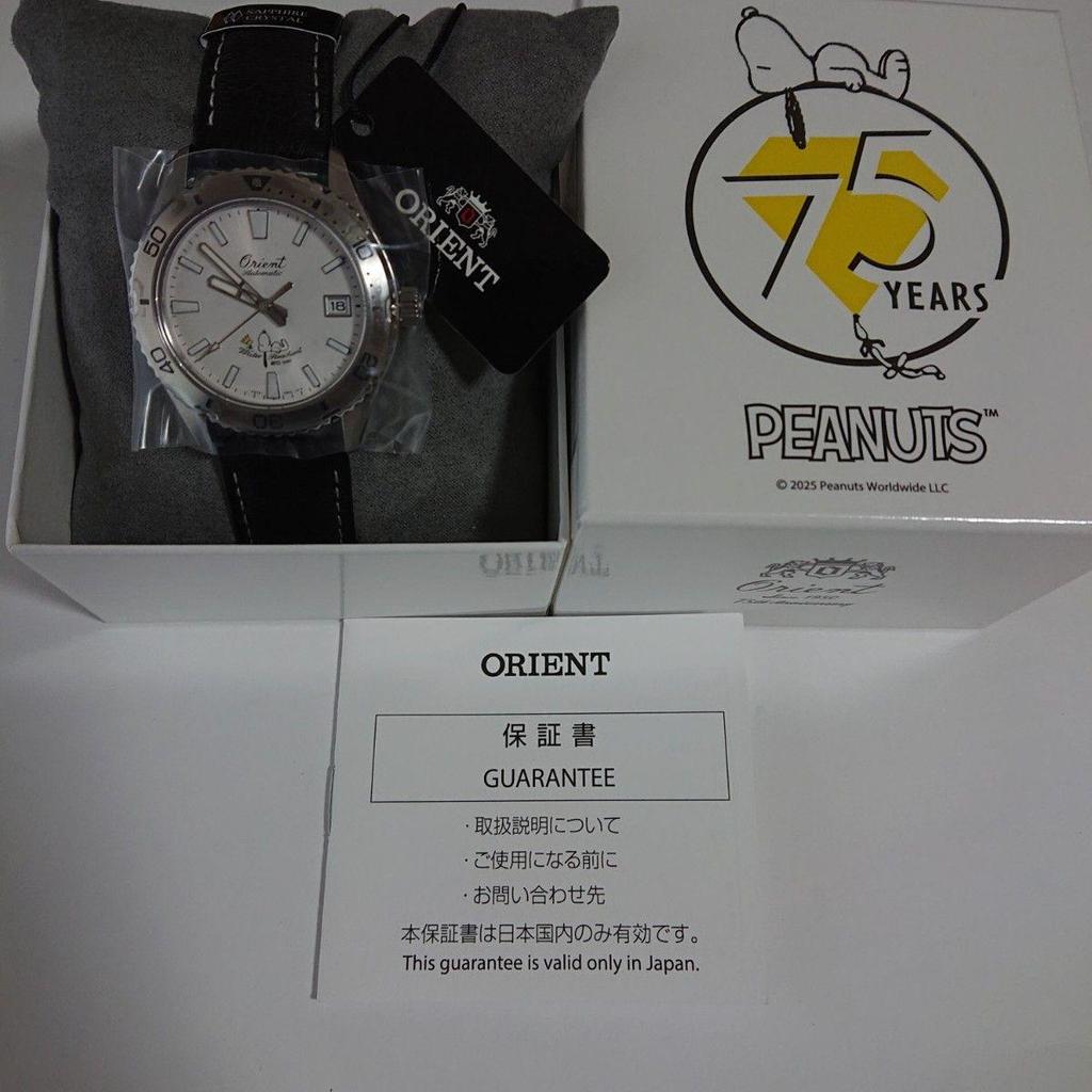 Used Unused Limited Model Orient Peanuts Snoopy Mako 40 RA-AC0Q08S