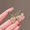 1 Pcs Classic Jewelry Butterfly Brooch Vintage Pin Rhinestone Exquisite Brooch Women Bridal Gift Dress Accessories Elegant Pin